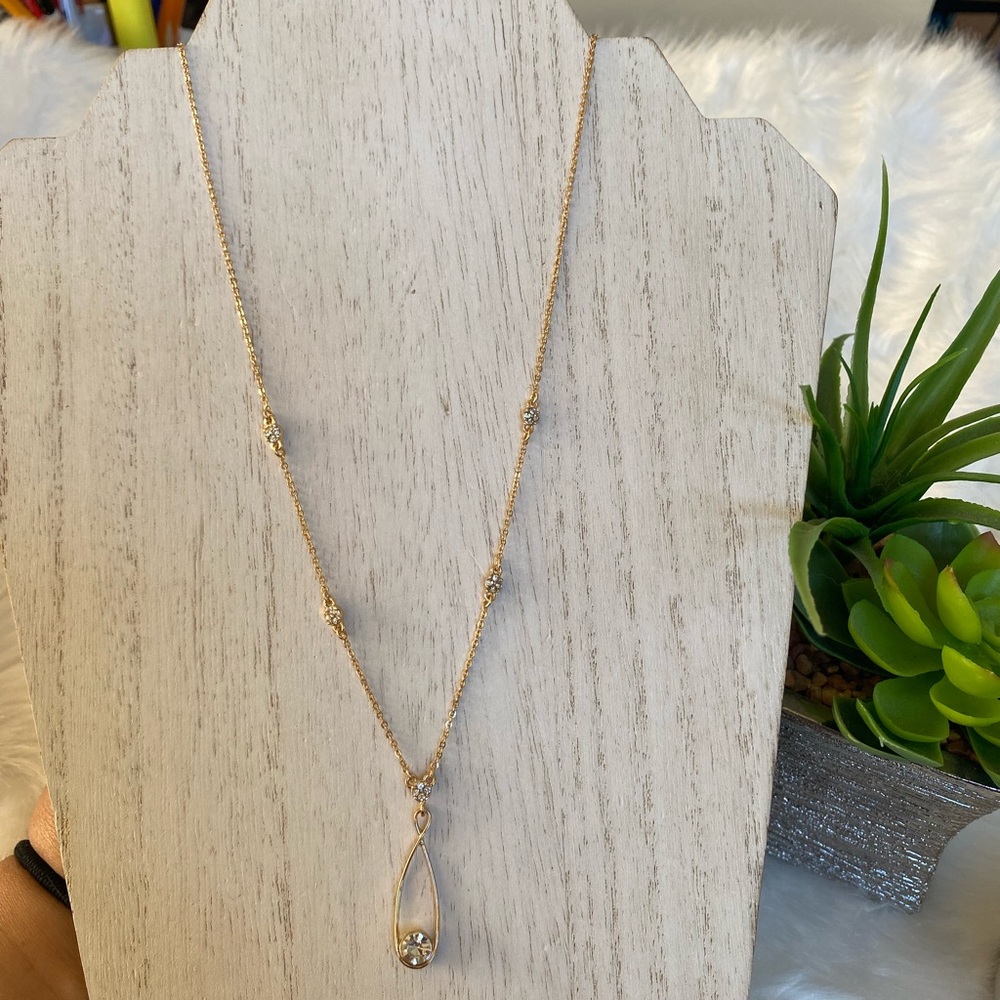 Rose gold necklace